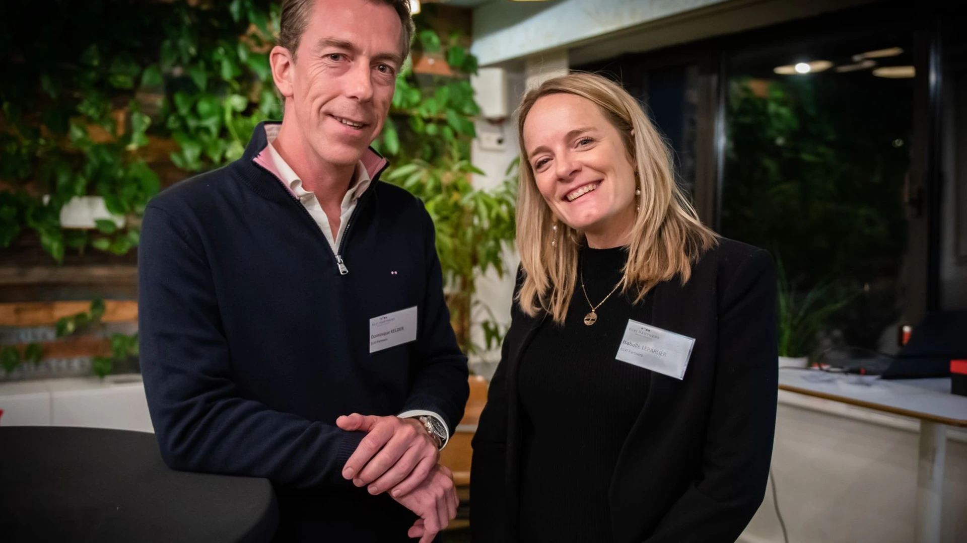 Dominique Kelder &amp; Isabelle Leparlier - Senior practitioners and medior consultants at ELVI Partners, Brussels, Belgium