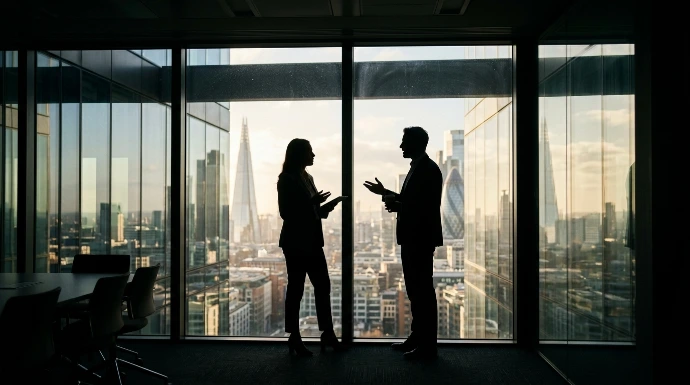 ESG professionals in discussion — interim CSO and sustainability consulting Belgium