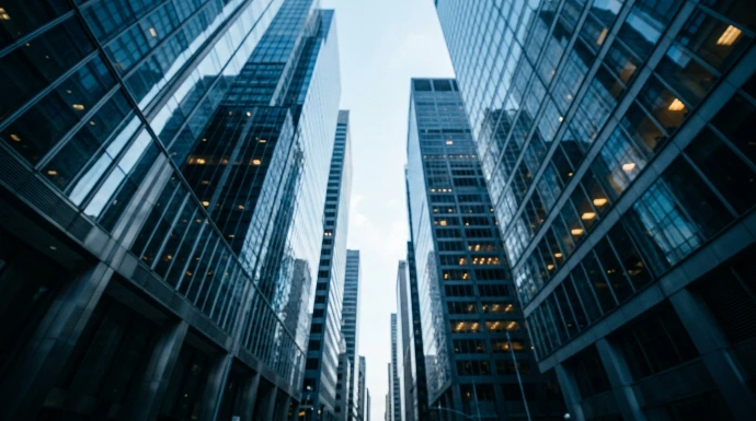 Glass office tower — supply chain advisory and executive search Belgium